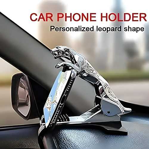 Jaguar Design Hud Car Mobile Phone Stand Holder