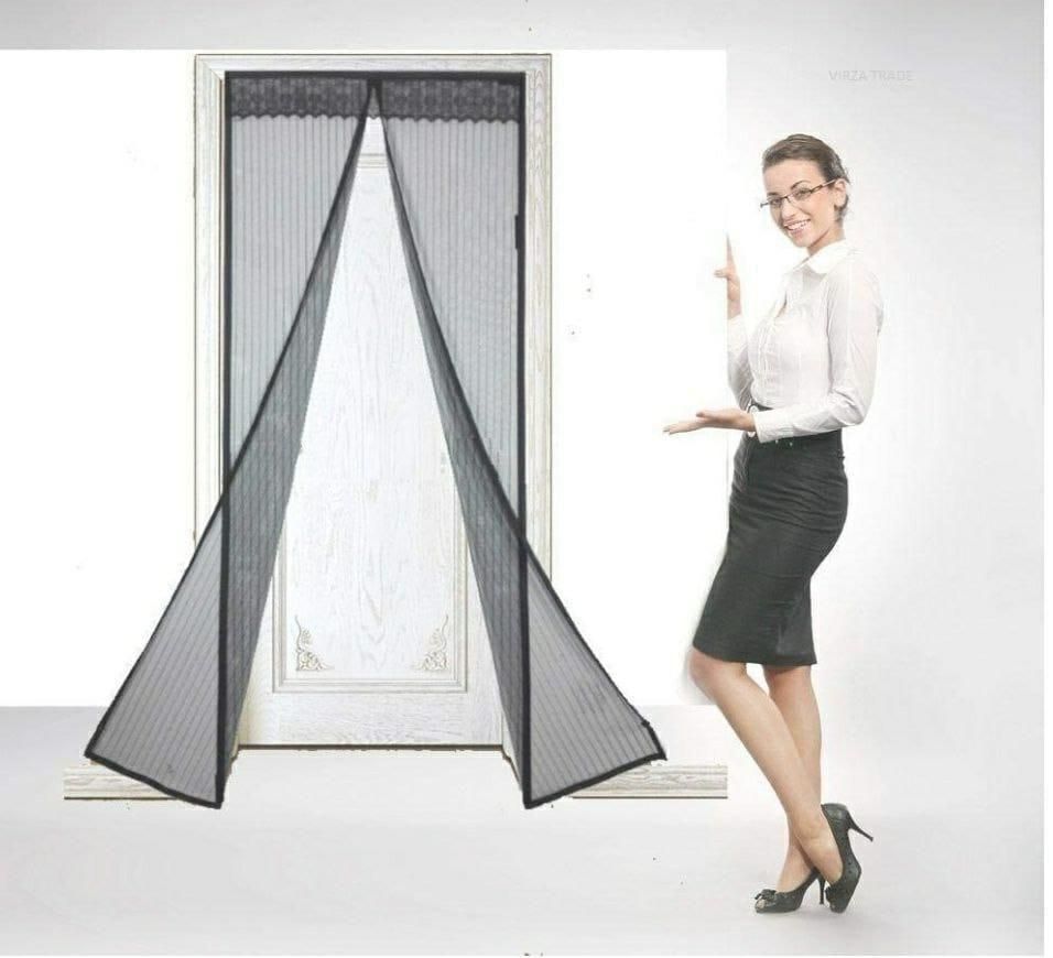 Magnetic Door Mesh Screen – Keep mosquitoes Out, Let Fresh Air In!