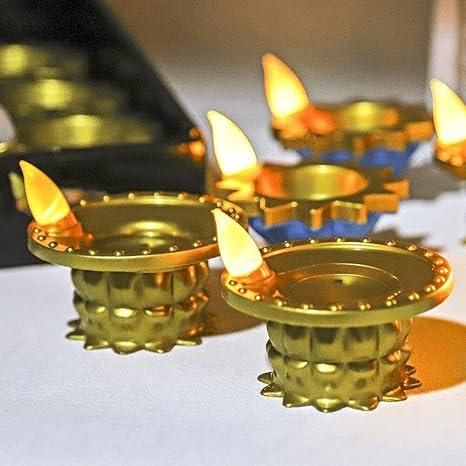 Water Pouring Diya - LED Magic