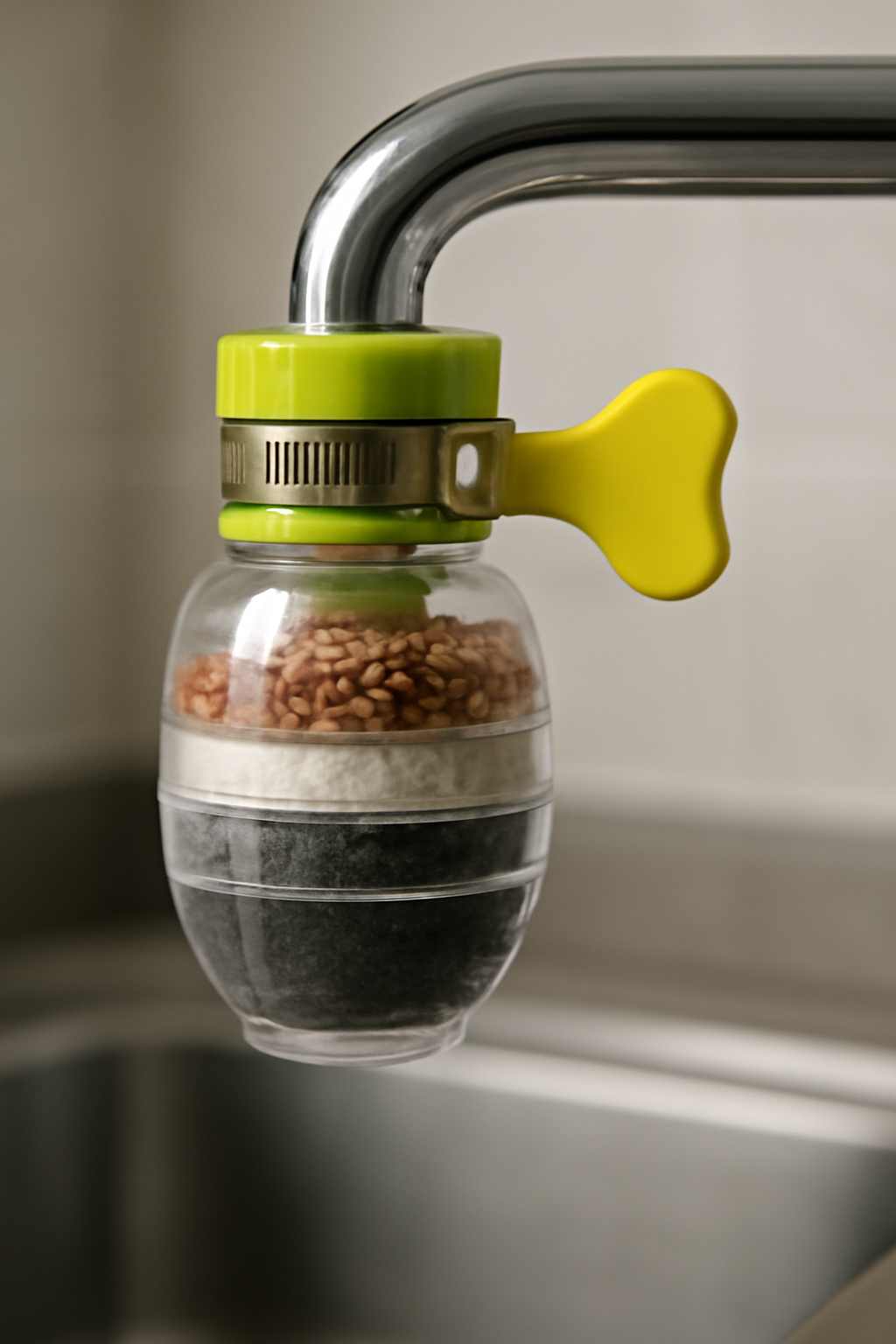 Carbon-Clean - Activated Charcoal Water Faucet Filter 💧✨ (Buy 1 Get 1 Free🔥🔥)