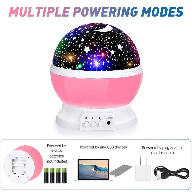 Star Projector Night Light