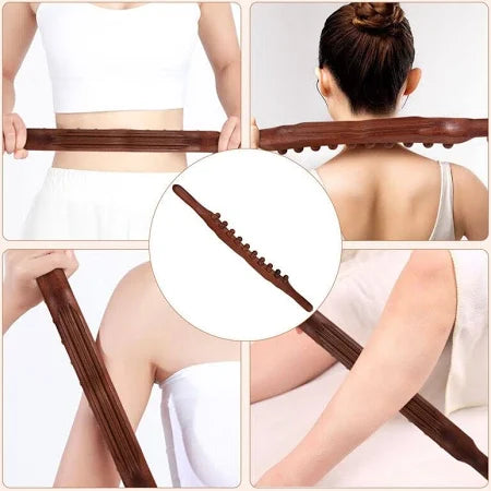 Wooden Massage Stick