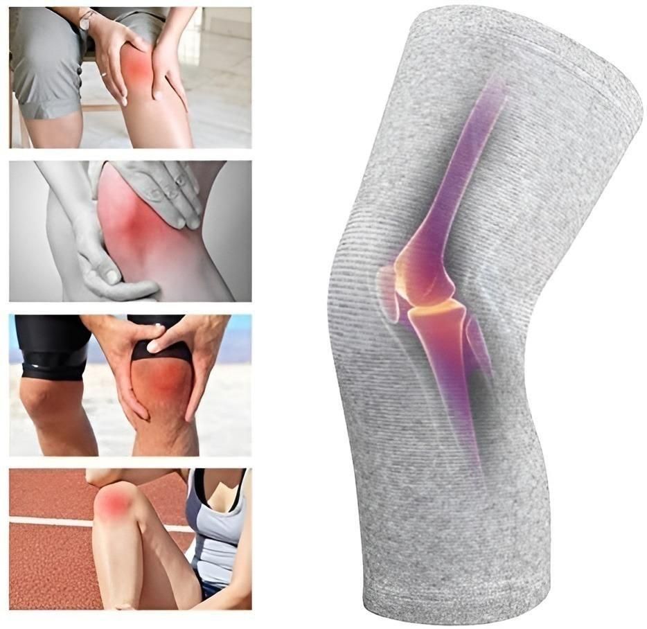 Instant Pain Relief Bamboo Knee Sleeves – (Pack Of 2)
