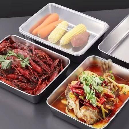Versatile Non-Stick Baking Pan & Food Storage Box with Airtight Cover