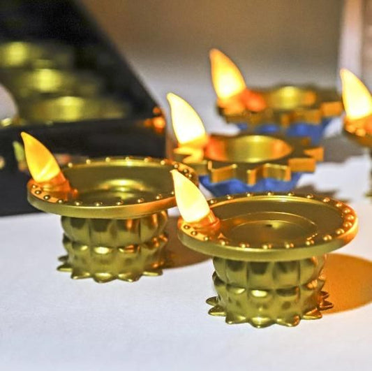 Water Pouring Diya - LED Magic