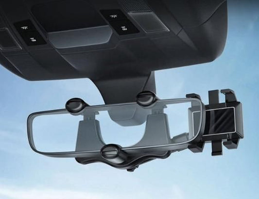 Multifunctional Car Rearview Mirror Phone Holder