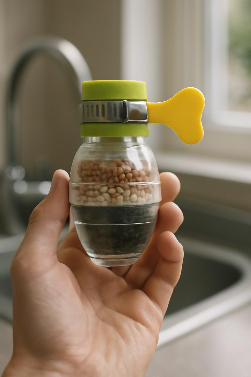Carbon-Clean - Activated Charcoal Water Faucet Filter 💧✨ (Buy 1 Get 1 Free🔥🔥)