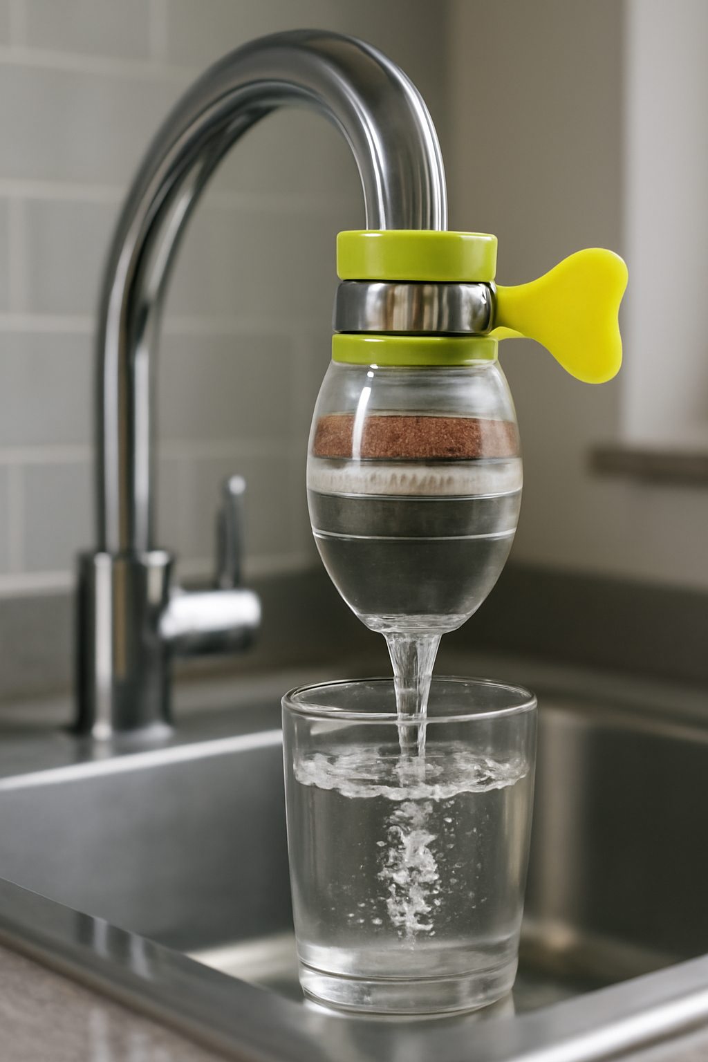 Carbon-Clean - Activated Charcoal Water Faucet Filter 💧✨ (Buy 1 Get 1 Free🔥🔥)