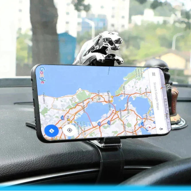 Jaguar Design Hud Car Mobile Phone Stand Holder